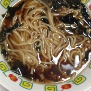 えのきとワカメのラーメン★